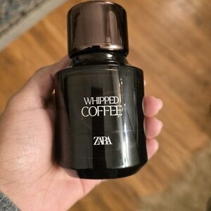 Zara Whipped Coffee Fragrance - Black Bottle with White Logo
